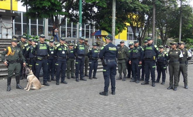 En Pereira, la Policía Nacional garantiza la seguridad de todos los ciudadanos el Día Padre