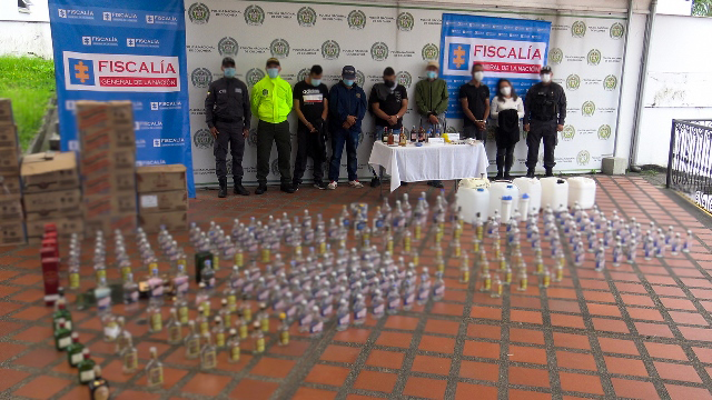 Ejecutamos la Operación Baco en contra de la adulteración de licor en el área metropolitana de Pereira   Ejecutamos la Operación Baco en contra de la adulteración de licor en el área metropolitana de Pereira