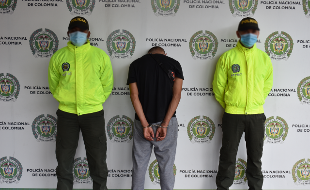 “El Americano” fue capturado por el delito de homicidio y fabricación, tráfico o porte de armas de fuego “El Americano” fue capturado por el delito de homicidio y fabricación, tráfico o porte de armas de fuego