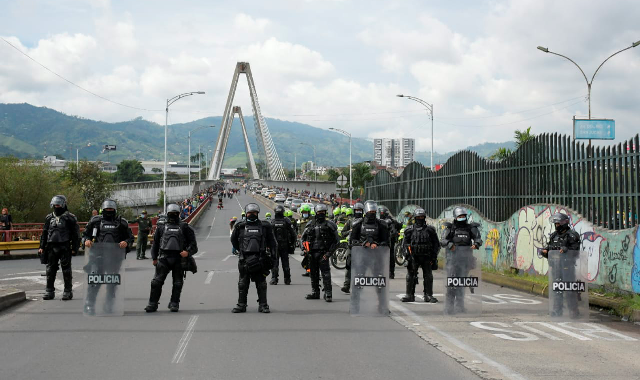 Proteger el derecho constitucional de la protesta social es parte de nuestra misionalidad En-el-Área-Metropolitana-de-Pereira-se-conmemoró-el-día-del-trabajo