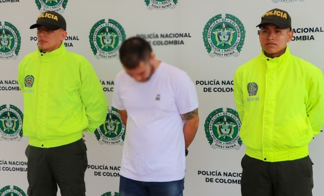 En zona céntrica de la capital risaraldense es capturado por el delito de homicidio Hechos presentados en el barrio colinas del triunfo, en el mes de febrero del año 2024