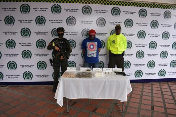 Capturado por porte de estupefacientes