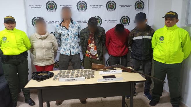 Operación “los santos” permitió desmantelar grupo delincuencial organizado en el municipio de Guatica Operación “los santos” permitió desmantelar grupo delincuencial organizado en el municipio de Guatica