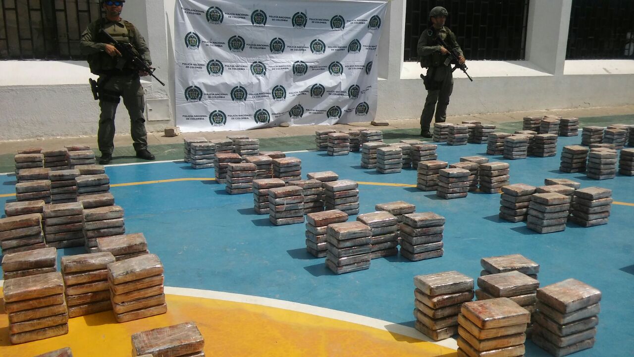 Caen 600 kilos de cocaína del “clan del golfo”