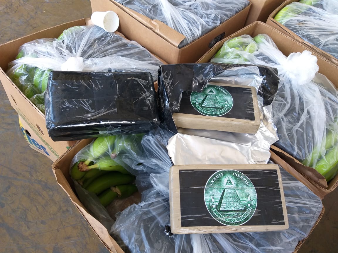 Caen-1.100-kilos-de-clorhidrato-cocaína Incautamos 1.100 kilos de clorhidrato cocaína en el puerto de Santa Marta ocultos en cajas de frutas