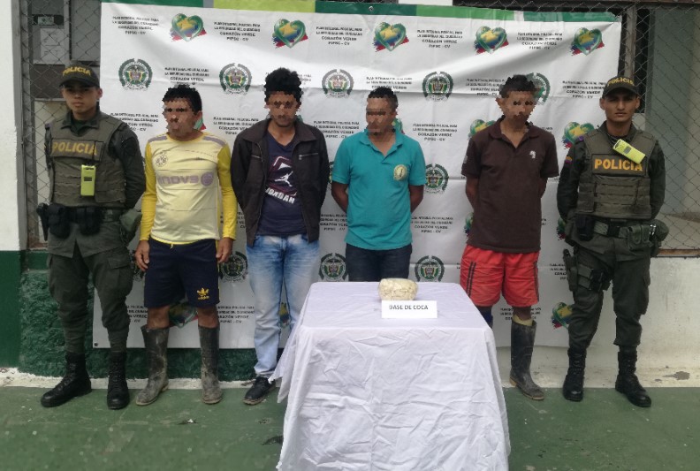 Personas capturadas, por el delito de fabricación, tráfico y porte de estupefacientes