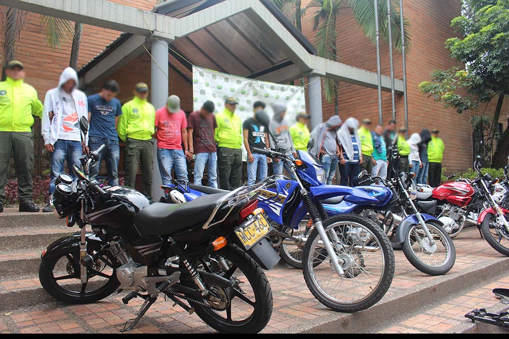 Operación “la banca” contra el hurto de motocicletas permite 14 capturas Operación “la banca” contra el hurto de motocicletas permite 14 capturas