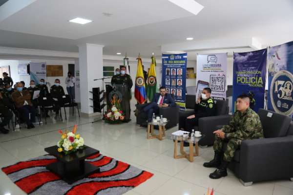 El departamento de Policía Caldas, rindió cuentas a la comunidad 