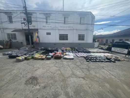 incautación de estupefacientes