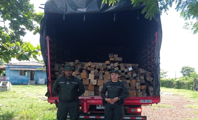 Incautación de madera Incautación de madera