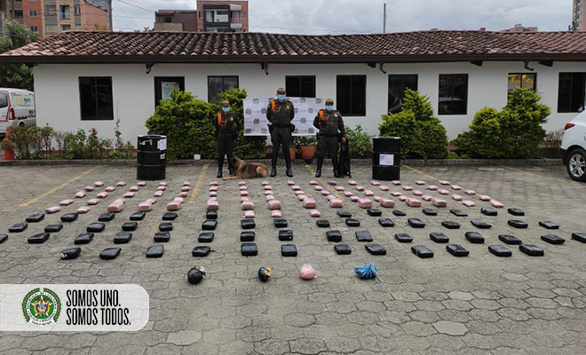 incautación estupefaciente en empresas de envios