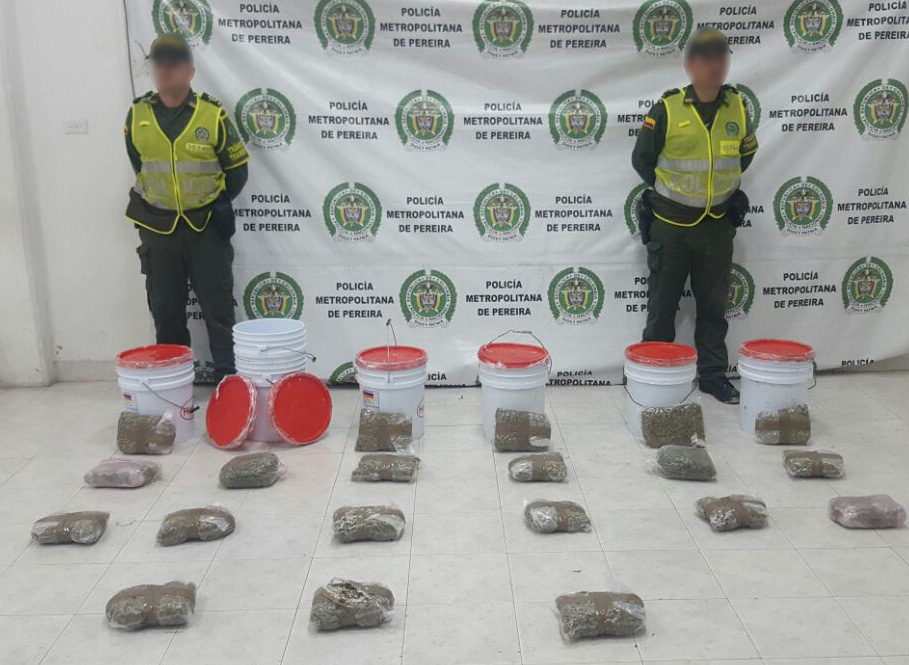 Policía realizó la incautación de 14 mil gramos de marihuana transportados como encomienda Policía realizó la incautación de 14 mil gramos de marihuana