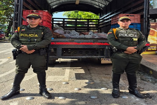Dos funcionarios de la Seccional de Carabineros y Protecci&oacute;n Ambiental incauta mas de 367 kilos de productos c&aacute;rnicos en Neiva
