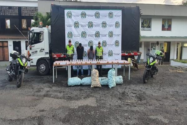 Dos personas capturadas Dos personas capturadas