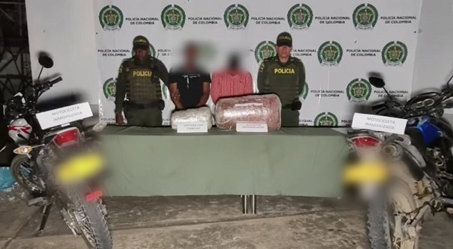 Cerca de media tonelada de estupefacientes incautados en acciones del plan 'Cazador' en Cali Cerca de media tonelada de estupefacientes incautados en acciones del plan 'Cazador' en Cali