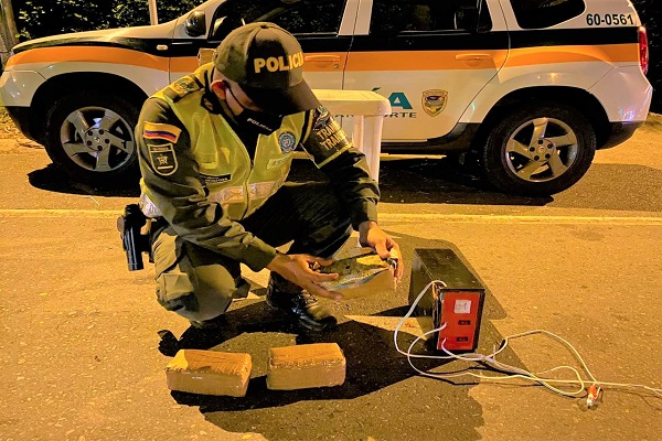 En encomiendas se realizaron tres incautaciones de estupefacientes 