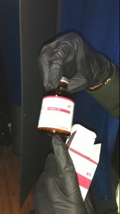 La ketamina estaba encaletada en dos partes del bus 