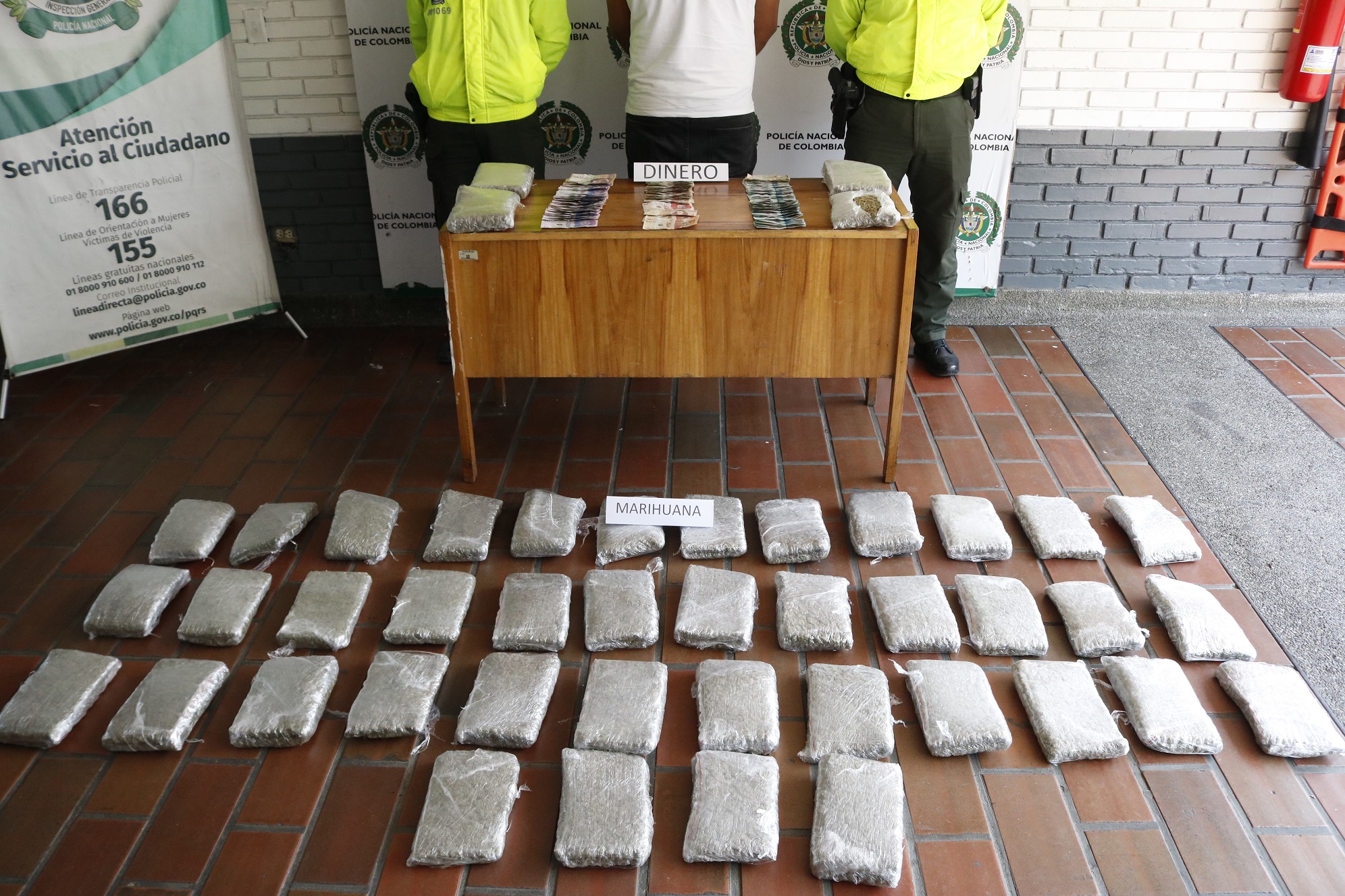 marihuana incautada  marihuana incautada