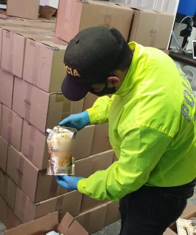 Elementos incautados Elementos incautados