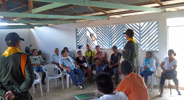 “Juntos por el campo”-estrategia policial-para el autosostenimiento en comunidades rurales-Meta