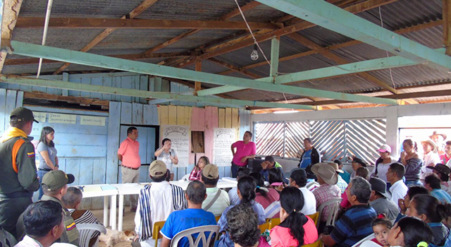 “Juntos por el campo”-estrategia policial-para el autosostenimiento en comunidades rurales-Meta