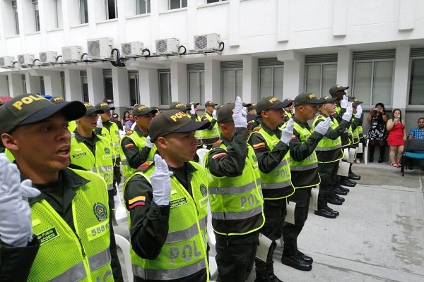 Estarán en los 11 municipios de nuestra jurisdicción  33 nuevos auxiliares de Policía servirán a Risaralda