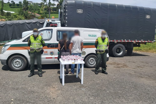 Incautamos 50 ampollas de ketamina avaluadas en $10.000.000