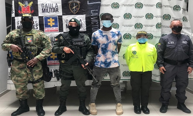 La policía en el Chocó continua con acciones contundentes contra la delincuencia  Capturamos a ‘grande’ presunto sicario al servicio de grupo delincuencial en Quibdó