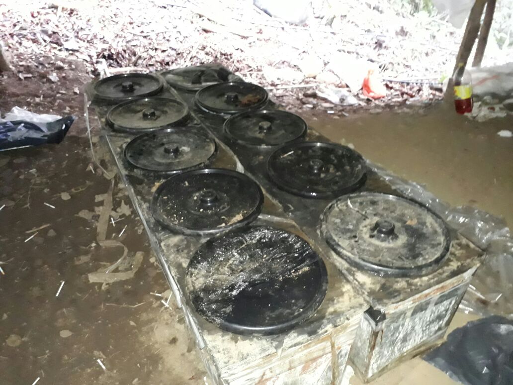Destruido laboratorio para el procesamiento de cocaína en Boyacá Destruido laboratorio para el procesamiento de cocaína en Boyacá