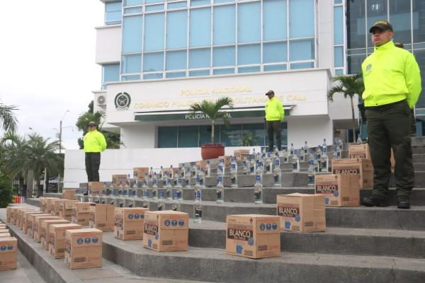Cayó fábrica de licor adulterado en Cali Cayó fábrica de licor adulterado en Cali