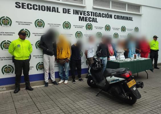 En un operativo contra el tráfico local de estupefacientes desarticulados ‘Los Blue’ En un operativo contra el tráfico local de estupefacientes desarticulados ‘Los Blue’