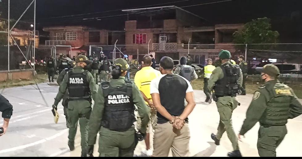 Desarticulada una “empresa” multicriminal en el oriente de Cali Capturados-Cali