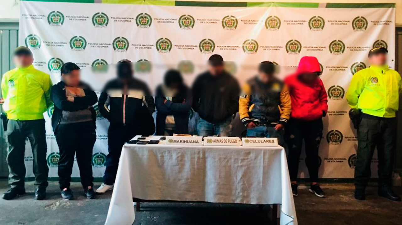 Tres parejas de esposos  hurtaban y comercializaban celulares  Capturamos a “Los sureños”