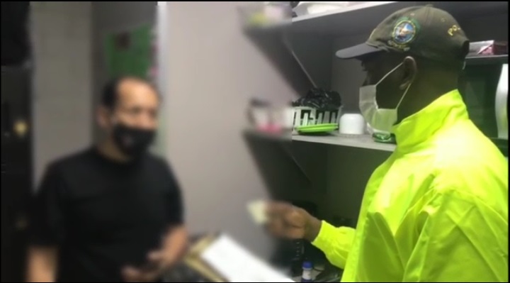 Capturados-extorsionistas-en-Cali Operativo-Policía-Cali