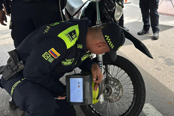 Marcación de más de 127 motocicletas Marcación de más de 127 motocicletas