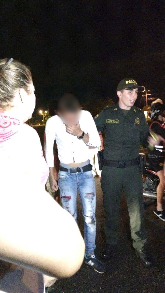 Se recuperaron los dos celulares y $380 mil pesos en efectivo