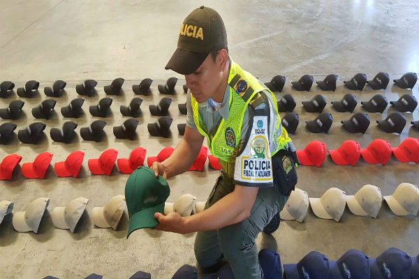 Golpe al contrabando Mercancía-aprehendida