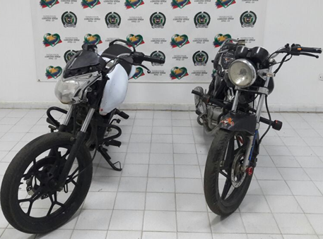 Logramos la recuperación de cinco motocicletas hurtadas