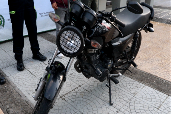 En lo corrido del año, 5 motocicletas han sido recuperadas en Manizales
