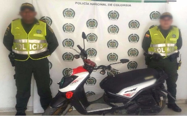 Recuperación de una motocicleta en Fundación, la cual había sido hurtada en Santa Marta recuperación-motocicleta hurtada-cuadrante-mnvcc-fundación-magdalena