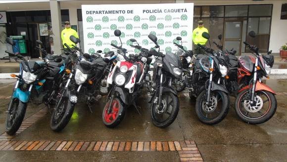 Ofensiva contra el hurto a motocicletas motos-recuperadas-ofensiva-contra-el-hurto-a-motocicletas-caqueta