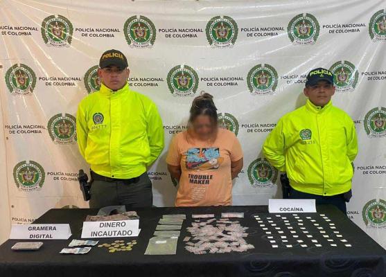 Capturada en allanamiento mujer capturada