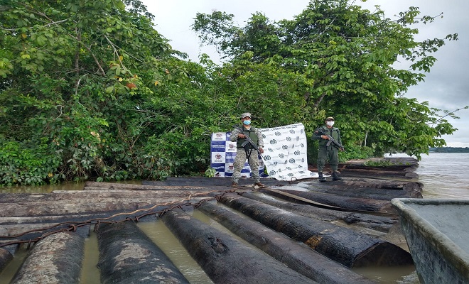 No cesan operativos contra el transportador ilegal de madera en el Chocó No cesan operativos contra el transportador ilegal de madera en el Chocó