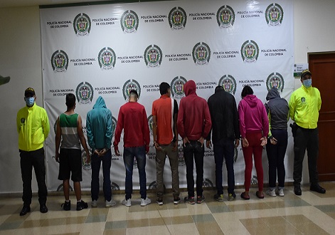 En Armenia fueron capturadas ocho personas  En Armenia fueron capturadas ocho personas