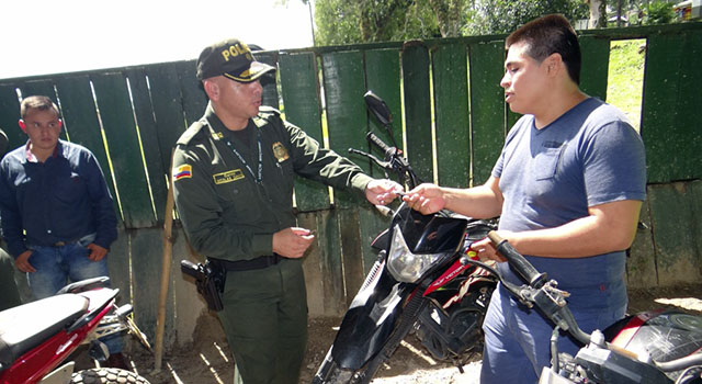 La Policía Nacional-desarrolla efectiva ofensiva-contra-el hurto-de-vehículos-en-el-Meta