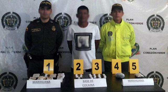 La Policía Nacional-adelantó-ofensiva-contra-el-tráfico local de estupefacientes-en el Meta