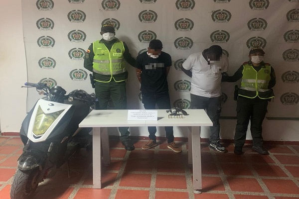 Ofensiva contra el porte ilegal de arma de fuego deja siete personas capturadas en Quibdó Cuatro armas de fuego fueron incautadas.