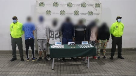 Capturados por el presunto homicidio del patrullero Alexander Castro Noreña 