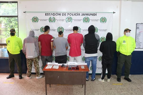 Contundente golpe a estructuras criminales en Cali Capturados