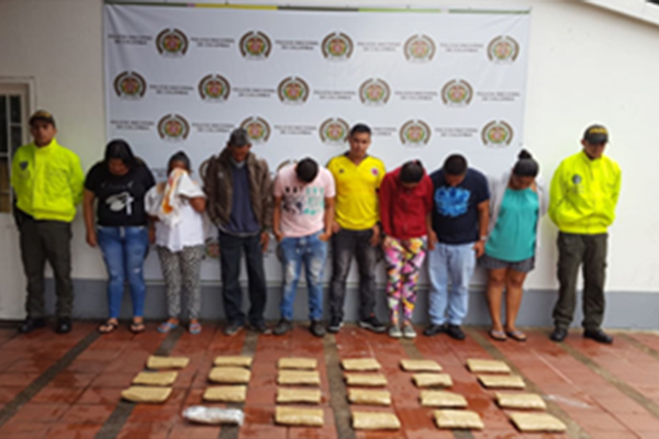 Las capturas se dieron gracias a la sinergia institucional entre la Policía Nacional y el CTI de la Fiscalía